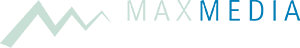 Maxmedia . graphic service Logo